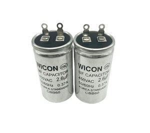 <span class=keywords><strong>Condensateur</strong></span> CBB60 450V 2.6UF de haute qualité avec assurance qualité du fabricant - Product Image 1
