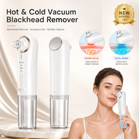 Limpiador Facial Hidroterapéutico Frío/Caliente Personalizado, Eliminador de Puntos Negros, Aspirador de Poros, Dispositivo de Limpieza Profunda de Poros, Herramienta de Belleza para el Cuidado de la Piel