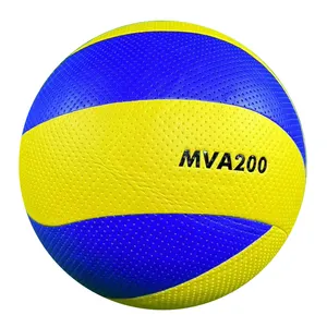Promoción Productos de innovación Voleibol Pelota deportiva de goma plástica de colores Tamaño mini Pelota de voleibol profesional grande