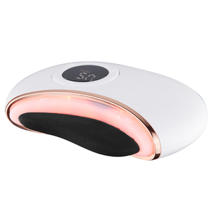 เข็มหินไฟฟ้าสีขาวแบบพกพาเครื่องนวดตัวและใบหน้าแบบ USB ชาร์จได้เครื่องมือดูแลหลังแบบมือถือ guasha สำหรับวันหยุดและของขวัญ - Product Image 3