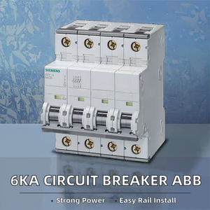 Interruptor Automático de 6kA CC MCB para SB203M-D40 con Alta Capacidad de Ruptura, Materiales de Cobre y PA66, Montaje en Riel de 4 Polos - Product Image 2