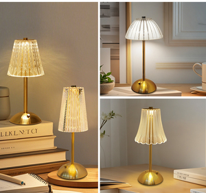 <span class=keywords><strong>Lampe</strong></span> de <span class=keywords><strong>table</strong></span> sans fil Rechargeable Touch Led Luxury Large Dable Lamps for Living Room Led Night Light - Product Image 3