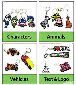 QY Soft PVC Keychain Cartoon Animal Pendant Cute <b>Bag</b> Charm Promotional Souvenir <b>Key</b> <b>Ring</b> Collectible Gift - Product Image 6
