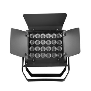 IP65 Không Thấm Nước LED Tường Rửa Nhẹ Lũ Lụt Ánh Sáng Cho Disco Trang Trí 24X18W Rgbwa UV 6in1 DJ Hiệu ứng Sân Khấu Với Barn Cửa - Product Image 1