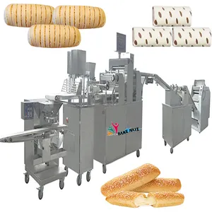 Bread Machine Shanghai Bakenati BNT-209 Commercial Automatic Stuffed Bread Maker Bakery Machinery Bread Making Machine Production Line