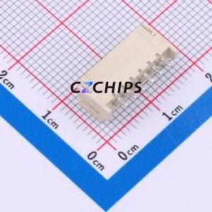 HCZZ0451-6 Wire-to-Board Pin Header SMD,P=2mm,Horizontal Mount Connector 1x6P 2mm Horizontal Mount PH - Product Image 2