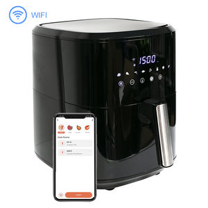 Freidora de aire eléctrica de acero inoxidable para el hogar y la cocina, electrodomésticos inteligentes, Wifi, Tuya, superventas, <span class=keywords><strong>2023</strong></span> - Product Image 3