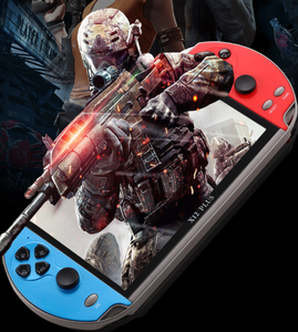 X12 <span class=keywords><strong>PLUS</strong></span> 7 pouces grand écran Double Joysticks bouton en cristal haut-parleurs intégrés <span class=keywords><strong>batterie</strong></span> 2500mah Console de jeu vidéo portable - Product Image 3