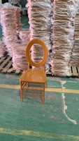 Chaise moderne en plastique PP O pour l'extérieur, chambre à coucher, école, hôtel, salon, appartement, villa, meubles pour banquet de mariage