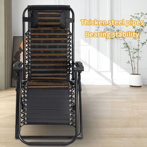 Dingsheng เก้าอี้ชายหาดในห้องนั่งเล่นดีไซน์ทันสมัยปรับเอนได้พร้อมหมอนสำหรับตั้งแคมป์สุดหรู - Product Image 4