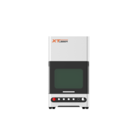 Vente d'usine utilisée pour le marquage des métaux 20w 30w 50w 60w Mini machine de marquage laser à fibre blanche/noire/couleur fermée