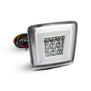 Kit de feux antibrouillard LED pour pare-chocs pour <span class=keywords><strong>Nissan</strong></span> 370Z 2009-2019, <span class=keywords><strong>Juke</strong></span> Nismo 2013-17, feux de freinage rouges, feux antibrouillard arrière blancs, feux de recul LED - Product Image 2