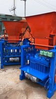 Offre Spéciale : Machine à Briques 4-35A, Petite Machine à Blocs de Pavés Emboîtables, Faible Investissement