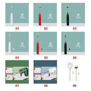 Mini fouet mélangeur multifonctionnel USB rechargeable CXT089 pour café – Vente en gros - Product Image 4