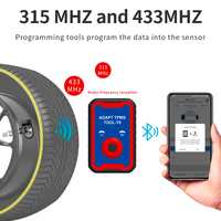 Capteur TPMS universel programmable 315 MHz, système de surveillance de la pression des pneus équipé d'une batterie