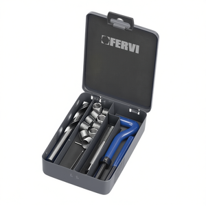 Fervi Unc F-Coil <b>Thread</b> Repair Kit 10 Piece Set For Metal And Plastic Components - Product Image 2