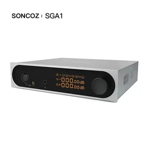 Soncoz SGA1 SG-01แอมพลิฟายเออร์แบบบูรณาการ, หูฟัง BT สำหรับเดสก์ท็อปมีความสมดุลอย่างสมบูรณ์ - Product Image 3