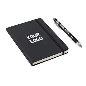 Custom Logo Promotional Business Gifts PU Leather <b>Notebooks</b> A6 Students Hardcover A5 <b>Diary</b> Journal <b>Notebook</b> - Product Image 1