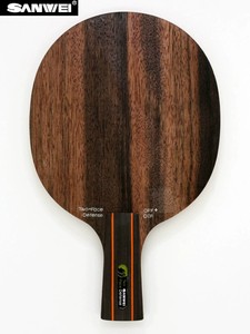SANWEI Raquette de tennis de table à double face, 6 plis + 1 carbone, construction asymétrique double face, attaque-défense, raquette de <span class=keywords><strong>ping</strong></span>-<span class=keywords><strong>pong</strong></span> professionnelle - Product Image 1