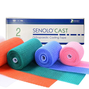 Nastro di colata ortopedico in poliestere con fasciatura in fibra polimerica per uso medico in fibra di vetro - Product Image 1