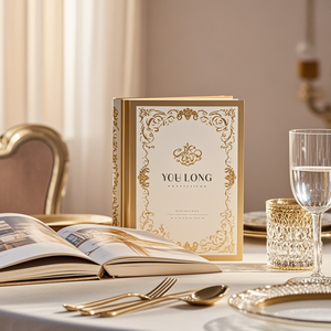 <span class=keywords><strong>Services</strong></span> d'impression de carnets de présentation en papier A4 avec logo personnalisé, dossier avec emplacement pour carte de visite, dossier en manille professionnel - Product Image 3