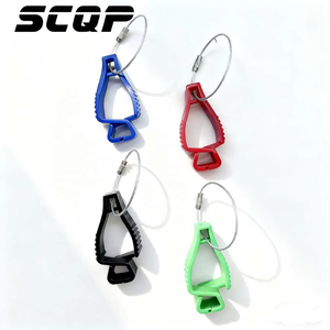 Lightweight Multifunctional Work Clamp Grabber Catcher Safety Work Tool Anti-lost Working Mitten Clip Outdoor Clip <strong>Holder</strong> Hanger - Product Image 1