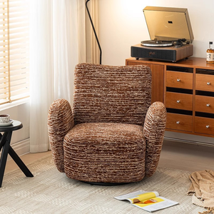Sofá Individual Casual Bella de Longstar, el Más Vendido, Moderno, Tapizado, Giratorio, Cómodo, para el Hogar, Oficina, Dormitorio, Comedor, Sala de Estar, Hotel, Sólido - Product Image 3