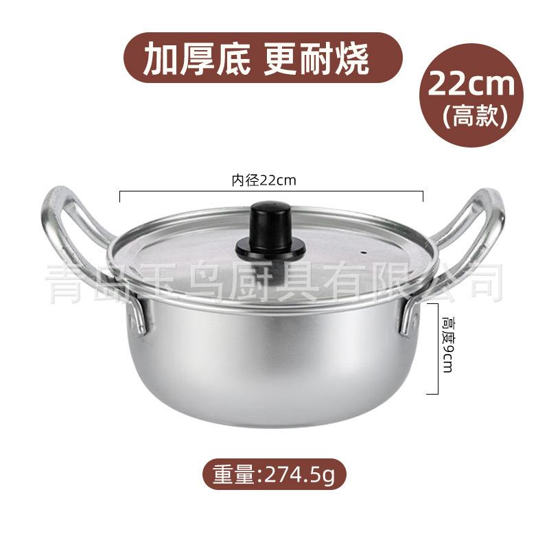 22cm Mini Aluminum Stockpot [Serves 3-4]