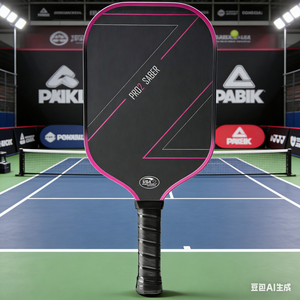 Pala de Pickleball Personalizada, Resistente, sin Bordes, de 16 mm, con Textura Gruesa, de Fibra de Carbono, Certificada por la USAPA - Product Image 1