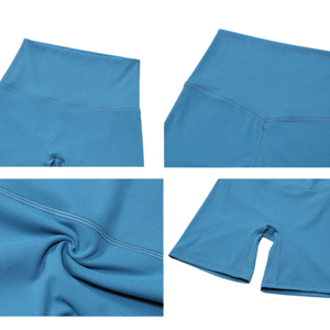 Ensemble 2 pièces taille haute pour femmes Gym Fitness Outfits Biker Shorts Workout Yoga Sets - Product Image 6