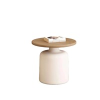 Mesa de Centro de Madera Maciza Estilo Nórdico Multifuncional para Apartamentos Pequeños, Muebles para Sala de Estar