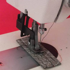 Haushaltsnähmaschine MK-309 mit langem Arm, Flachzigzackstich, Hochleistungs-Ledernähmaschine mit Transportfuß für Segeltuch - Product Image 2