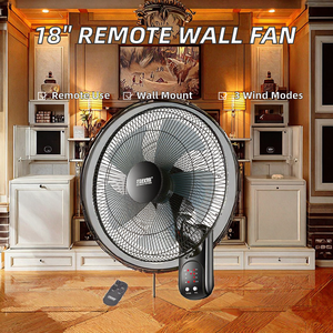 Ventilatore da Parete Digitale in Metallo da 18 Pollici con Telecomando per Uso Domestico - Product Image 2