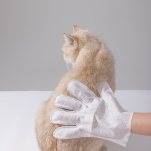 Guanti Monouso Portatili <span class=keywords><strong>per</strong></span> il Lavaggio degli Animali Domestici, Sicuri e Antibatterici, <span class=keywords><strong>per</strong></span> <span class=keywords><strong>Cani</strong></span> e Gatti, Anallergici, Delicati sulla Pelle, Vendita all'Ingrosso, Personalizzazione Completa - Product Image 3