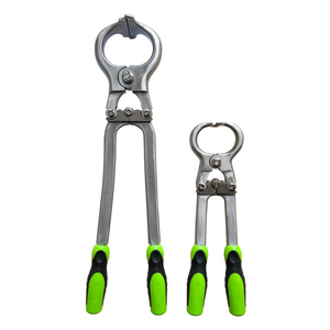 ใหม่คีมตัดหนังวัวและแพะแบบไม่มีเลือดด้ามจับสแตนเลสอุปกรณ์ปศุสัตว์48ซม. & 34ซม. สไตล์ดิชโม - Product Image 2