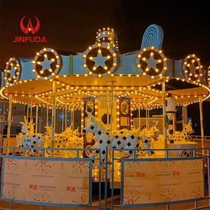 Manège pour enfants, équipement de parc d'attractions, carrousel à 16 places, carrousel à chevaux Mary Merry <span class=keywords><strong>Go</strong></span> Round, à vendre - Product Image 2