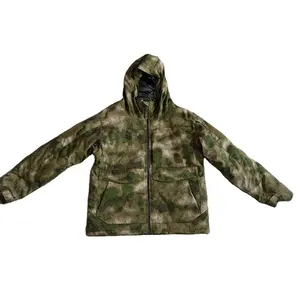 Appelez Dragon Tactique Randonnée Combat Camouflage Veste Thermique Outwear Épais Rembourré Veste
