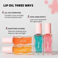 HKH Nuevo Brillo Labial Líquido Vegano Mineral Herbal Super Jugoso, Color Rosa, Resistente al Agua, Acabado Brillante y Mate, Larga Duración, Hidratación Profunda