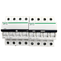 Schneider Genuino IC65N 4P C40A Disyuntor C40A Interruptor de aire Protector del hogar PA66 Material 4P Mini RCBO/MCCB/RCB Tipo