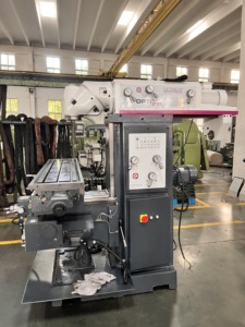 Machine de fraisage à tête pivotante universelle X6432 certifiée CE Chine - Fournisseur de la société allemande <span class=keywords><strong>KNUTH</strong></span> et de la société allemande Optimum - Product Image 6