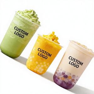 Vasos de Plástico PP Esmerilado Personalizados con Asa, 90 mm de Diámetro, 700 ml, con Logotipo Impreso en UV - Product Image 6