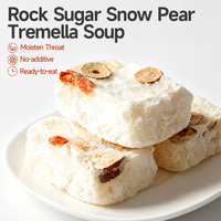 Multi-flavore Freeze Dried Food Bulk Instant Tremella Soup Rock Sugar Snow Pear
