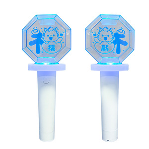 Glow <b>Stick</b> Cheer Props With Anime Design <b>Light</b> Up For Sports Events And Concerts - Product Image 1