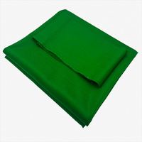 Vente en gros d'usine de tissu de billard, tissu de billard pour table de billard, simple face, double face, tissu de billard vert bleu