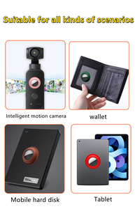 Funda de silicona autoadhesiva antipérdida para Airtags, funda protectora de rastreador a prueba de arañazos para accesorios de <span class=keywords><strong>buscador</strong></span> de Airtags - Product Image 5