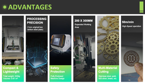 Découpeuse laser à fibre ultra-précise LaserDelta pour le traitement des composants électroniques 3C - Product Image 2