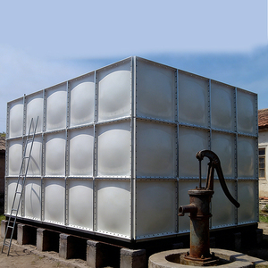 Serbatoio d'acqua in FRP su misura, <span class=keywords><strong>cisterna</strong></span> in fibra di vetro di grande capacità, resistente ai raggi UV, serbatoio interrato per la raccolta dell'acqua piovana, resistente alla corrosione - Product Image 5