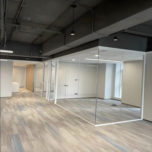 ผนังกระจกแบบไร้กรอบสำหรับภายนอกและภายในอาคาร กระจกนิรภัยหนา 10 มม. 12 มม. 15 มม. - Product Image 4