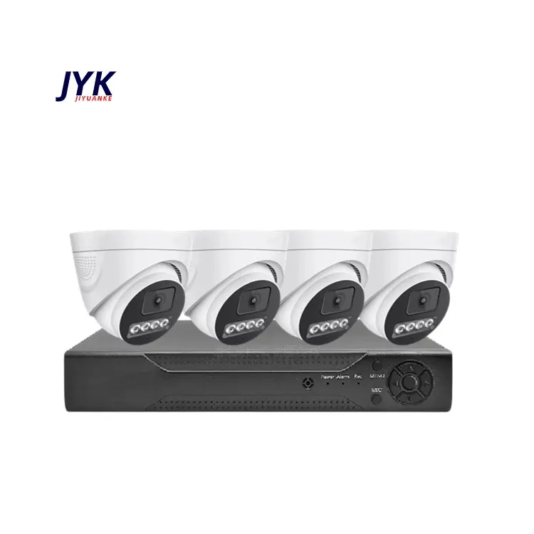 cctv camera connected to mobile phone 4 channel nvr cctv poe camera system