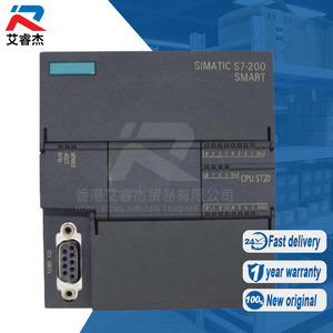 โมดูลซีพียู PLC รุ่นใหม่แท้ 6ES7288-1ST20-0AA1 SI-EMENS SIMATIC S7 200 ตัวควบคุมการเขียนโปรแกรม ST20 Smart 24VDC 6ES72881ST200AA1 - Product Image 1